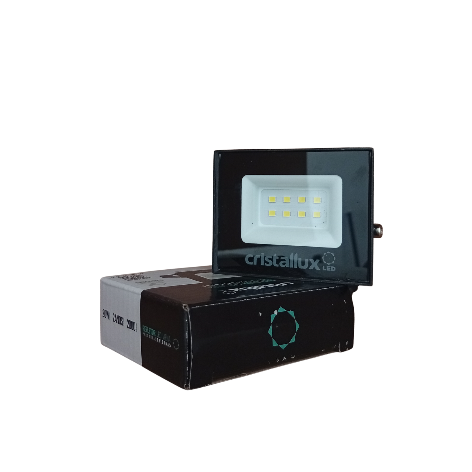 REFLETOR DE LED 20W 6500K 2000lm IP66 CRISTALLUX - Imagem 3