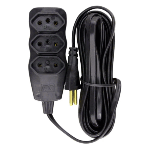 EXTENSAO NEW PP 3X0.75 5MT PT F.C