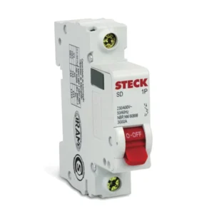 DISJUNTOR UNIPOLAR DIN CURVA B 25A 3KA - STECK