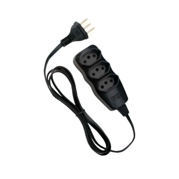 EXTENSÃO NEW PP 3X0,75 3MT PT F.C