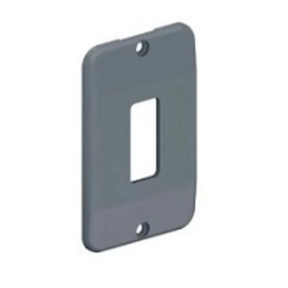 TAMPA 1 TECLA PVC P/ CAIXA/CONDULETE CZ 1"