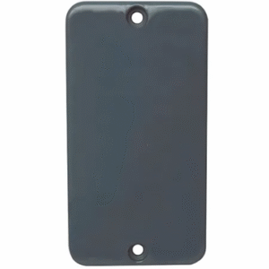 TAMPA CEGA PVC P/ CAIXA/CONDULETE CZ 1"