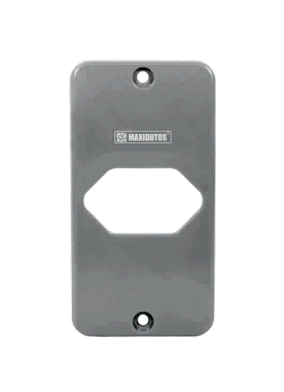 TAMPA TOMADA HEXAGONAL HORIZONTAL PVC P/ CAIXA/CONDULETE CZ 1"