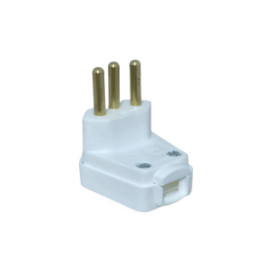 PLUGUE MACHO 90° 2P+T 20A/250V BRANCO - WEG