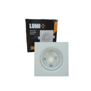 Spot LED de Embutir Quadrado 5W 6500K LUMI+