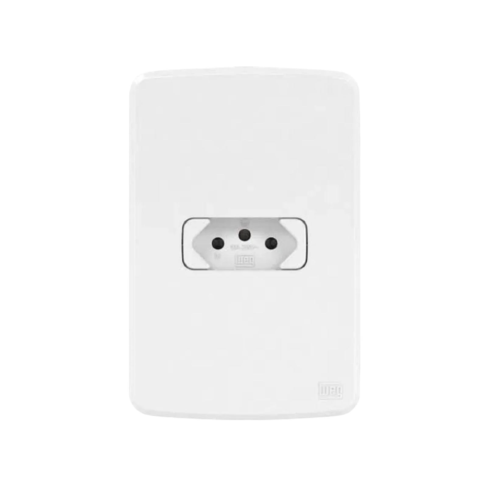 CONJUNTO 1 TOMADA 2P+T 20A 250V COMPOSÉ BRANCO - WEG