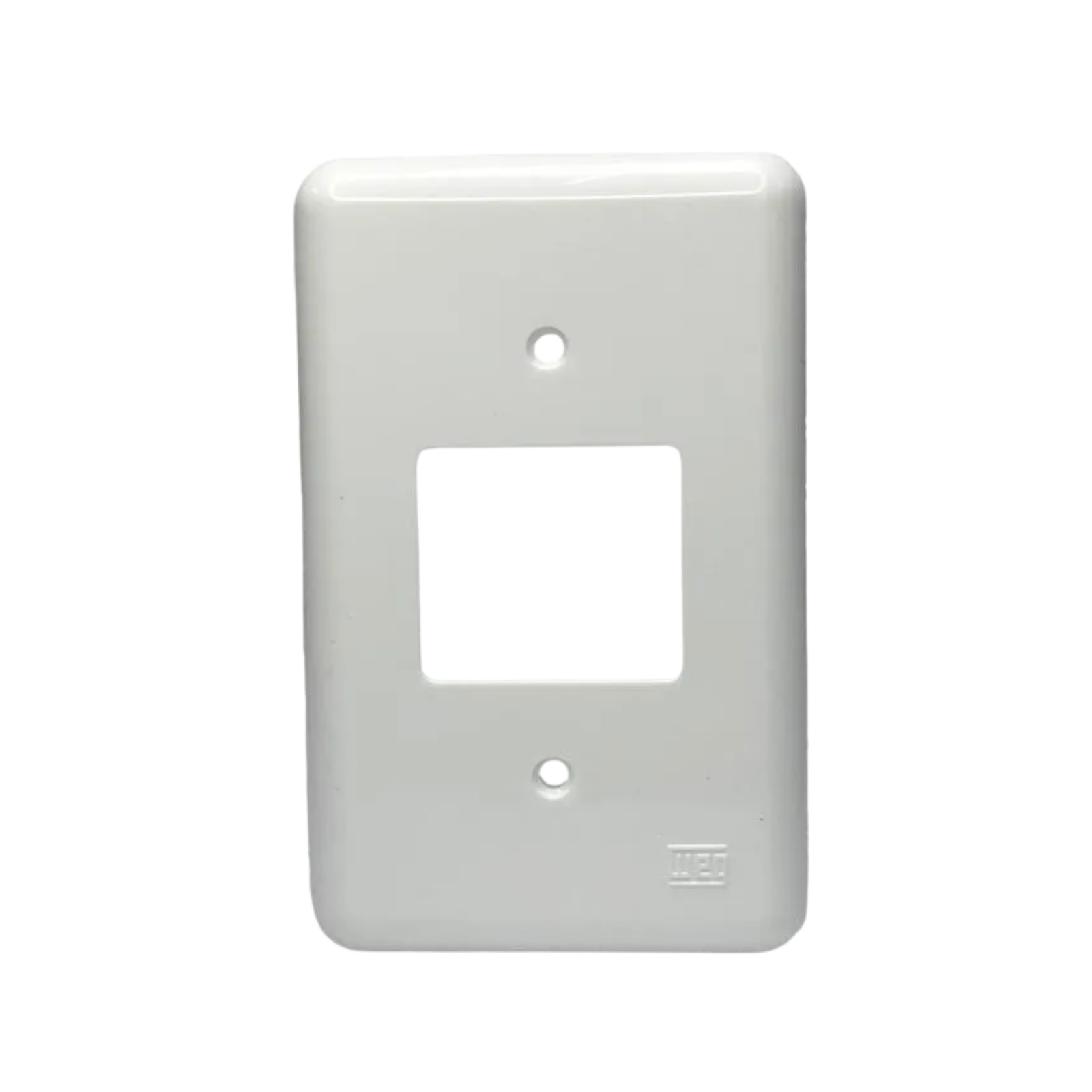 PLACA 4X2 PARA 2 INTERRUPTOR TRADICIONAL KLIN BRANCO - WEG