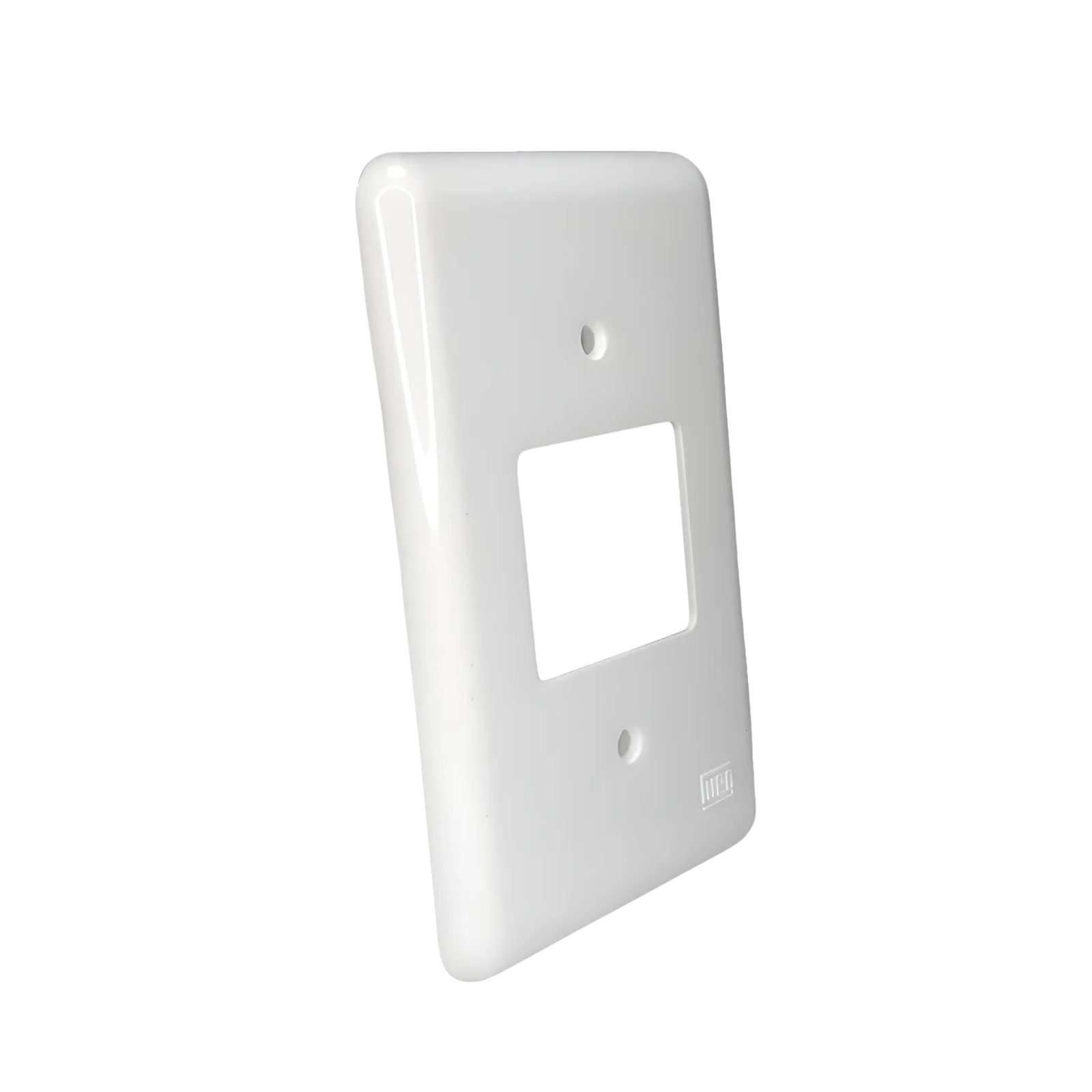 PLACA 4X2 PARA 2 INTERRUPTOR TRADICIONAL KLIN BRANCO - WEG - Imagem 2