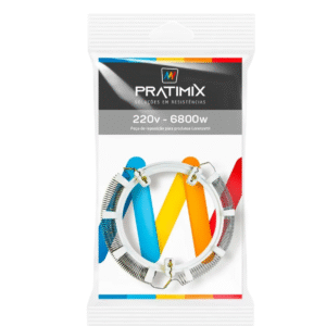 RESISTÊNCIA SIMILAR BELLA DUCHA 4T LORENZETTI LBS0275 OU LBS0268 220V 6800W