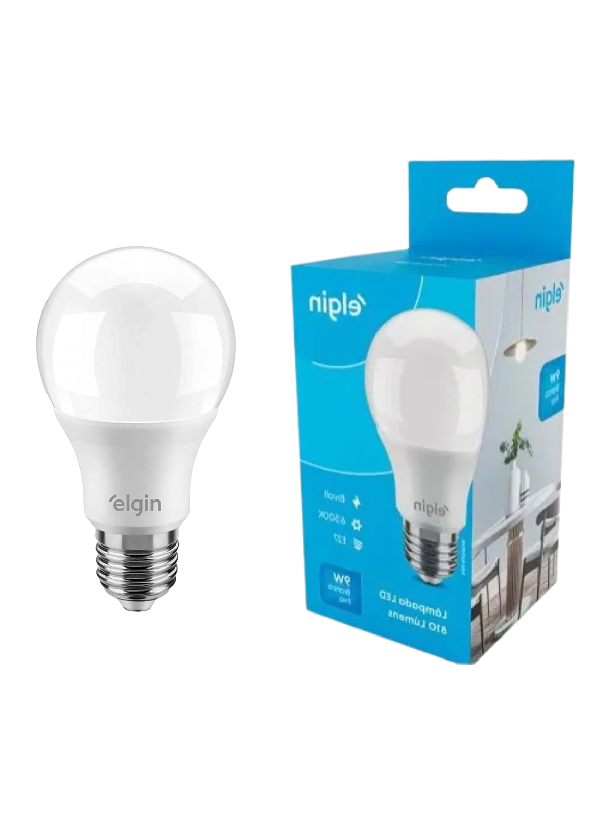 LÂMPADA BULBO 12W BIVOLT 6500K – ELGIN