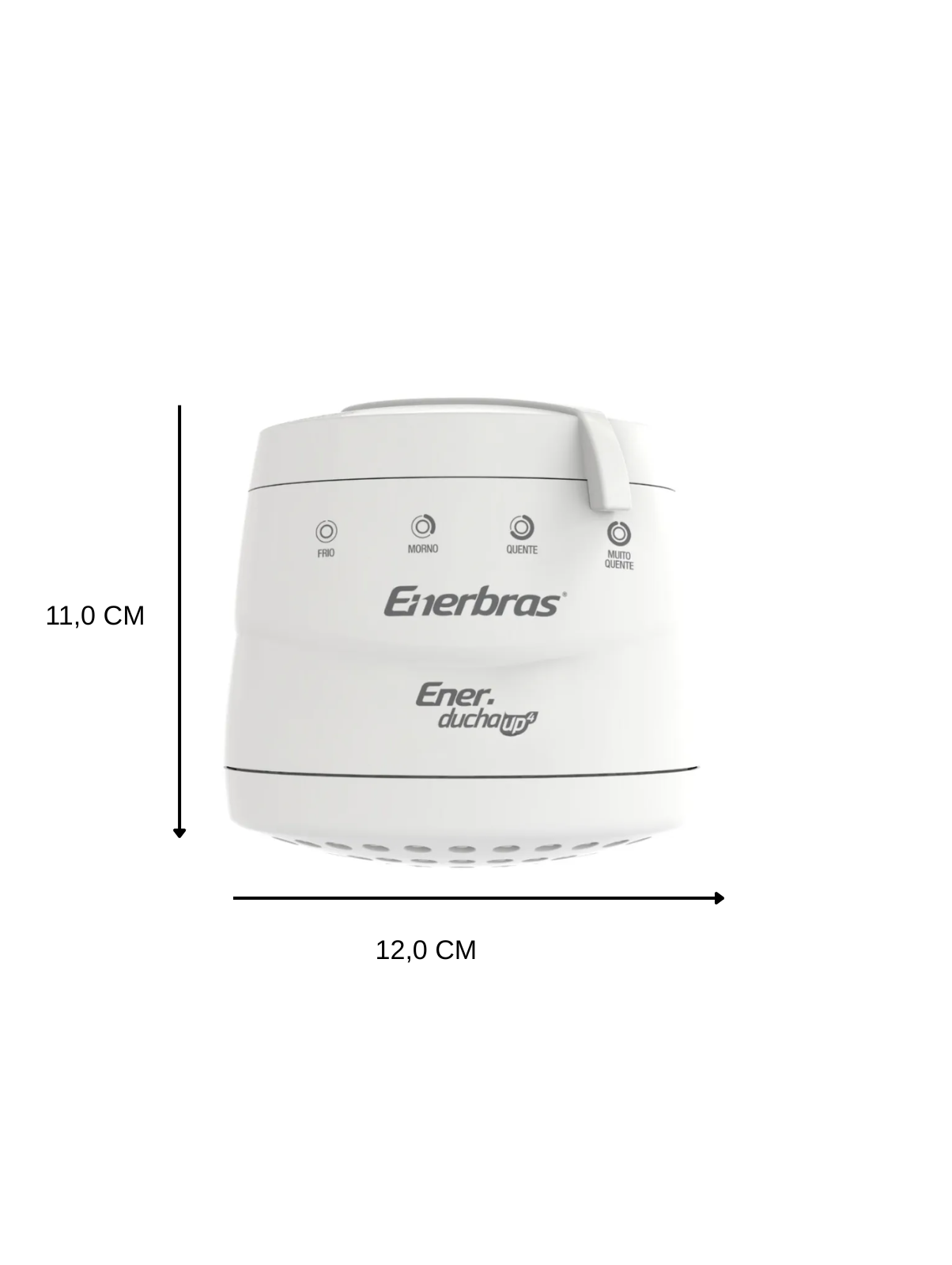 DUCHA ENERDUCHA UP 4 TEMPERATURAS 127V 5500W ENERBRAS - Imagem 2